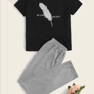 Feather PJ Set